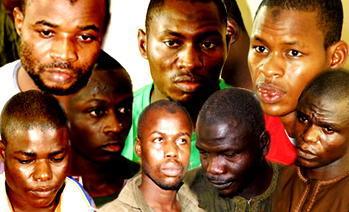 Boko Haram: 6 alleged bombers docked, remanded