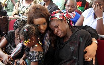 Tears flow for UN house blast victims - Vanguard News