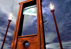 Truth on the guillotine