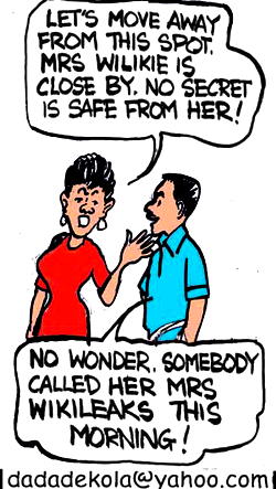 Mrs WikiLeaks!