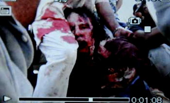 For Gaddafi, the bell tolled