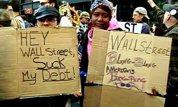 ‘Occupy wall street’: Cometh the Western Spring?