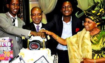 Quintessential Sunmi Smart-Cole marks 70 in style
