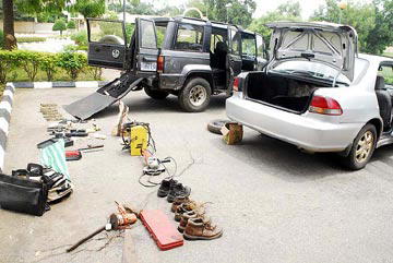 How robbery victim overpowered vicious gang