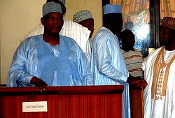 Doma docked over 16-count charge