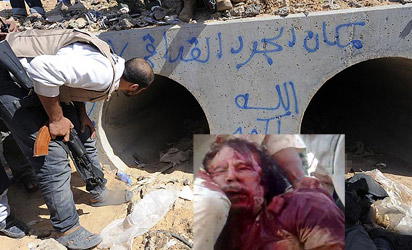 Gaddafi’s bloody end