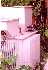 Tragic end of a cable thief