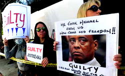 Tears as court declares Jackson’s doc guilty of manslaughter