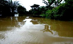 Man, 25, docked for throwing his two-year old son in river