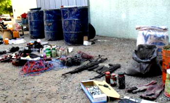 Three die as explosion rocks bomb factory in Borno