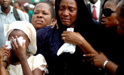 Weeping, wailing as Bada goes home