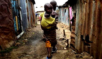 Gwarinpa: Abuja ghetto where residents exchange waste for food items
