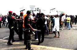 Occupy Lekki: Residents protest against Lekki Toll Gate