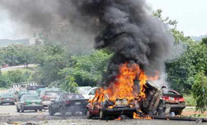January : A month of fires and raving revolution