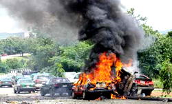 January : A month of fires and raving revolution