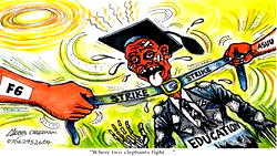 Lecturers cripple universities, begin indefinite strike