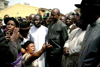 Jonathan visits Madalla, says ‘cancerous’ Boko Haram wants to kill Nigeria