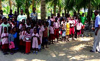 Riverine private school where school fees, lunch are free