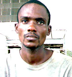 I am under a spell, claims  robbery suspect