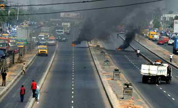 Anti-fuel hike protest commences in Lagos