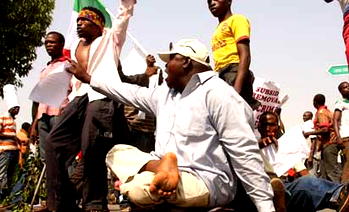 Standing still against  fuel subsidy removal