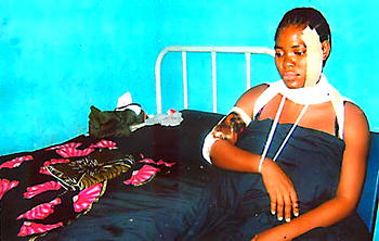 Woman delivers baby prematurely after attack by unknown gang