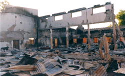 Boko Haram razes churches, issues threat letter