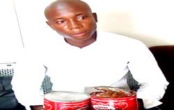 NDLEA arrests man with drugs stuffed inside tin tomato
