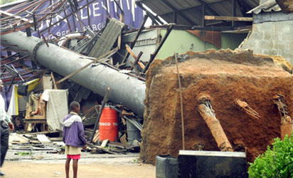 Storm kills brick layer, two students in Enugu