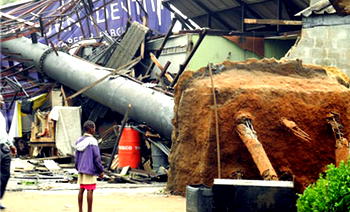 Storm kills brick layer, two students in Enugu