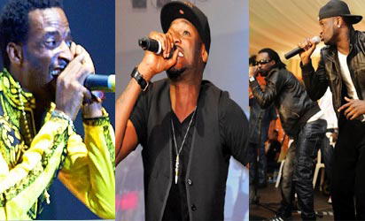 9ice clashes with 2Face, P-Square others in concert