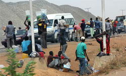 ABUJA City of Hawkers and Road traders