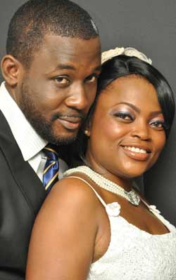 Funke Akindele weds Joseph Benjamin?
