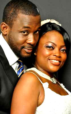 Funke Akindele weds Joseph Benjamin?