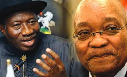 Xenophobic Attacks: Zuma calls Jonathan, pleads for support