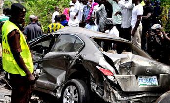 Presidential debate: AD VP in auto crash