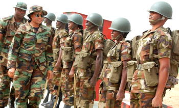 Nigerian Military: One egg in  all baskets