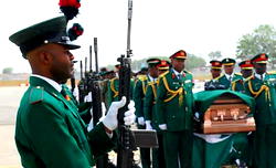 21-gun salute as Nigeria bids farewell to Ojukwu