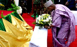 OJUKWU: Jonathan, Soyinka, Rawlings, Anyaoku, others pay final respect