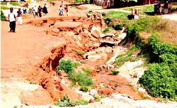 Marine erosion threatens Bayelsa community