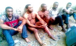Shocking discovery of AK-47 rifle in TV set at Alaba Market