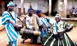 Talking with Yoruba drums