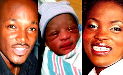 2Face, Pero Adeniyi welcome baby boy