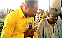 Lagos preacher heals bedridden Nollywood actor