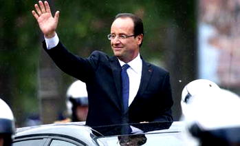 Hollande sworn in as French president