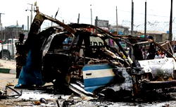 Port Harcourt blast  kills bus driver