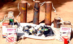 Police recover 147 explosives in Borno