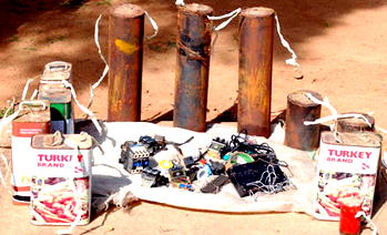 Police recover 147 explosives in Borno
