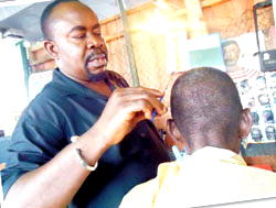 ‘ I started barbing business with N70, today, I’m building a school’