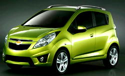 1st shipment of SA produced Chevy Spark exported